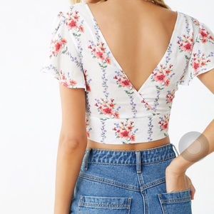 Floral Crop Top